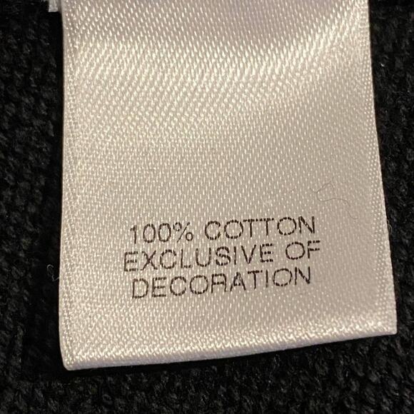 Cypress Links Black Cotton XL Golfers V-Neck Vest - Picture 4 of 5